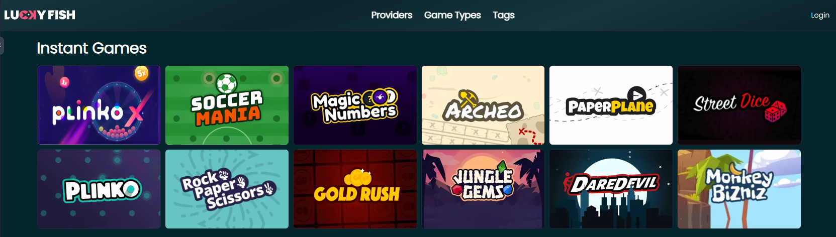 LuckyFish Instant Games
